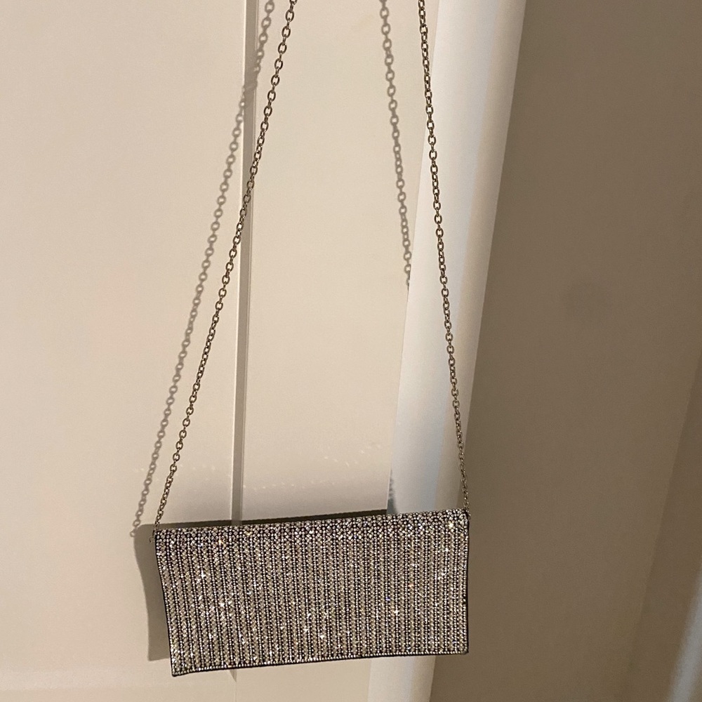 Bejeweled clutch